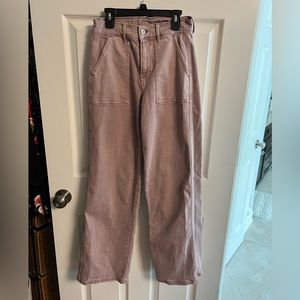 AE Stretch Super High-Waisted Baggy Wide-Leg Pant - American Eagle